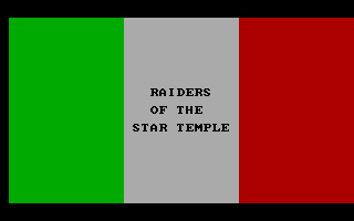 Raiders of the Star Temple box art