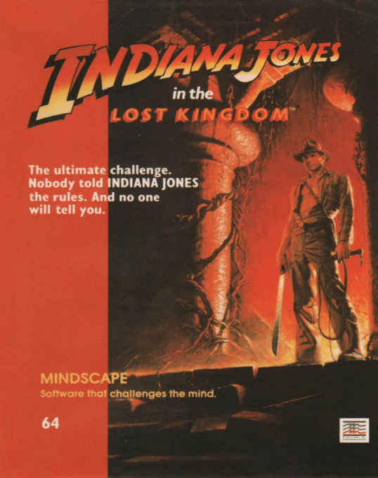 Indiana Jones in the Lost Kingdom — box-2D (EU)