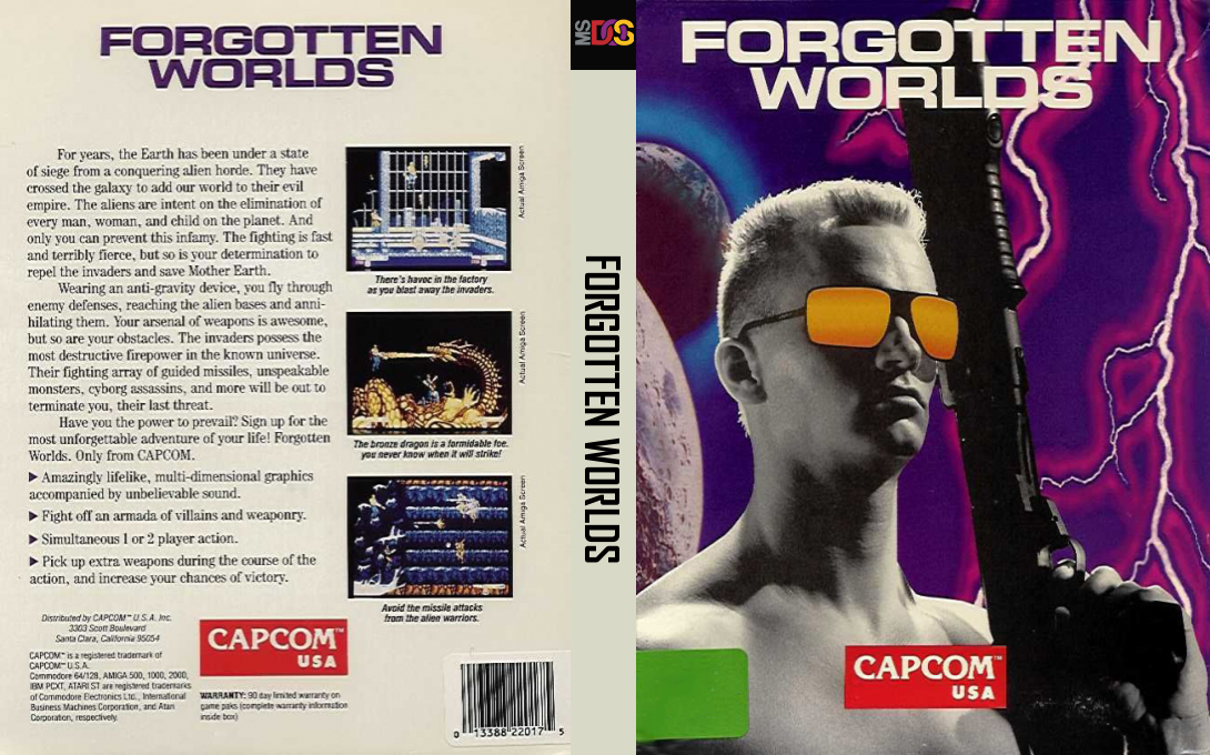 Forgotten Worlds — box-texture (US)