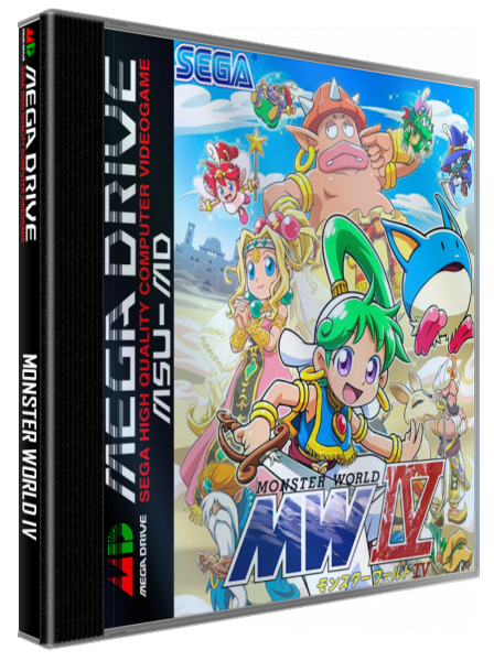 Monster World IV — box-3D (WOR)