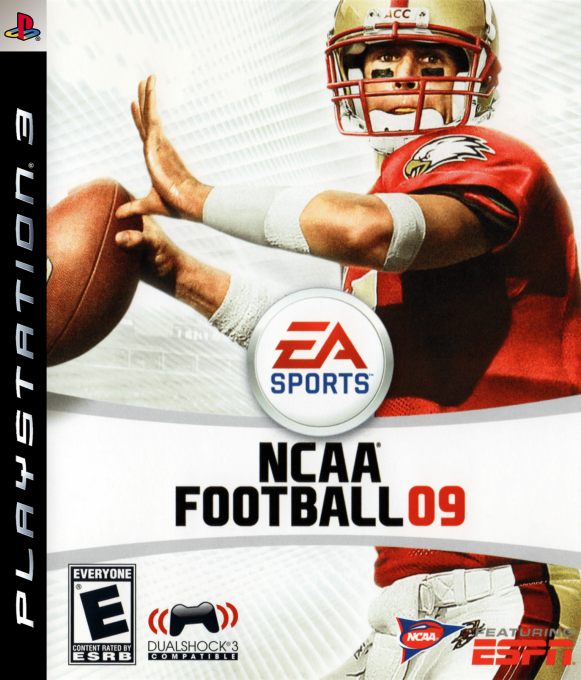 NCAA Football 09 box art