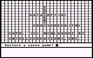 Crosscheck — sstitle (US)