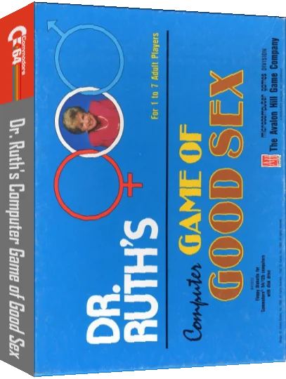 Dr. Ruth's Computer Game Of Good Sex — box-3D (US)