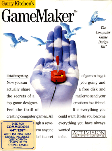 Garry Kitchen's Gamemaker box art