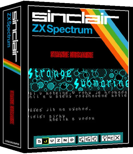 Strange Submarine — box-3D (SS)
