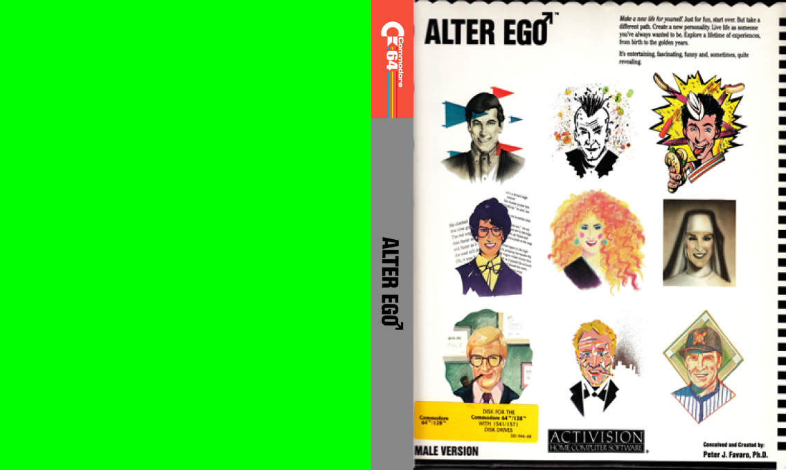 Alter Ego Male — box-texture (US)