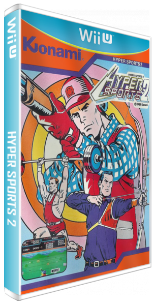 Hyper Sports 2 — box-3D (JP)