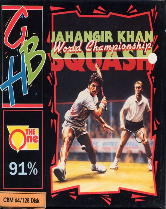 Jahangir Khan Squash box art