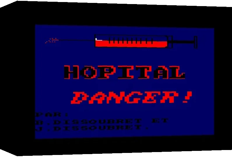 Hopital Danger! — box-3D (WOR)