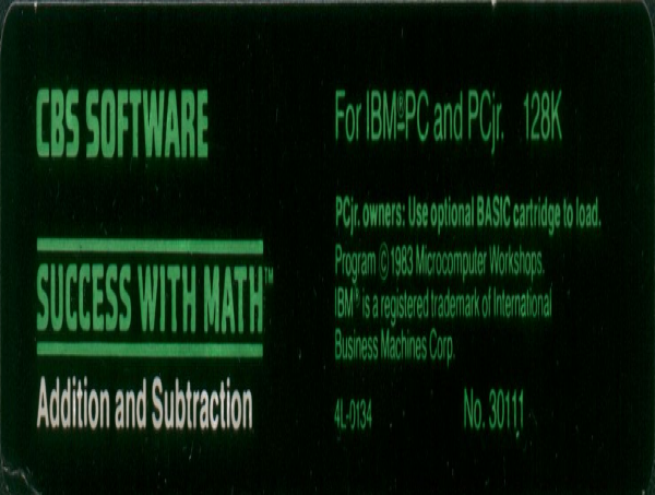 Success With Math : Addition and Subtraction — support-texture (WOR)