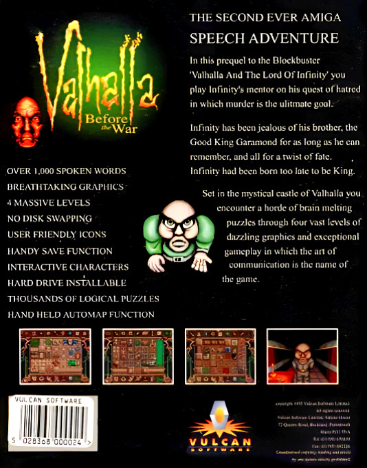 Valhalla - Before the War — box-2D-back (WOR)