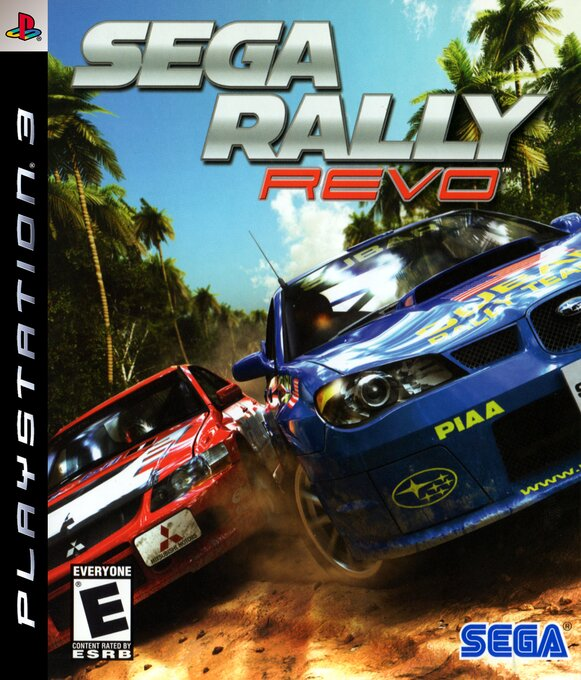 Sega Rally box art