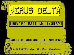 Virus Delta Parte 1 - Dov'e'mark Williams — sstitle (WOR)