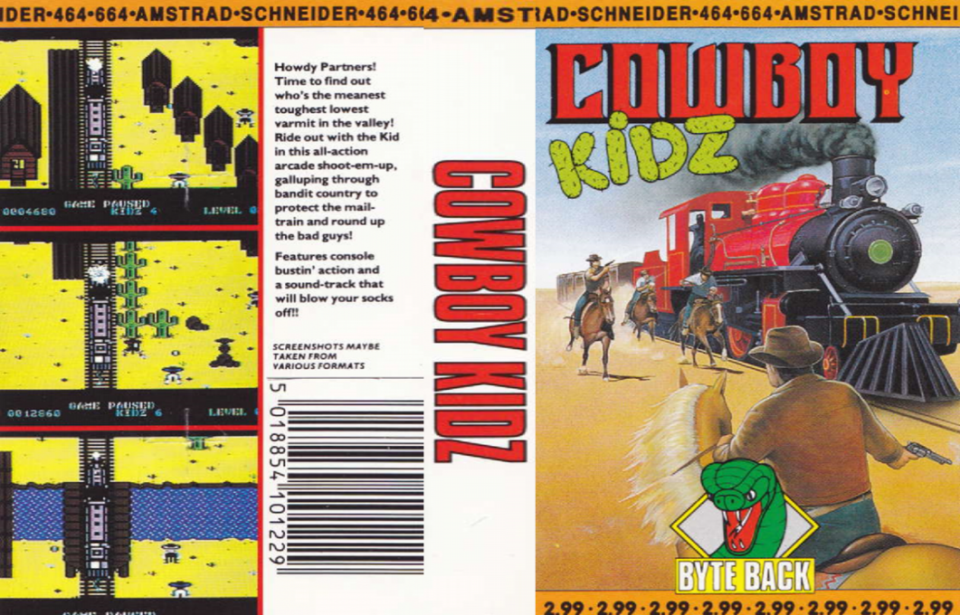 Cowboy Kidz — box-texture (EU)