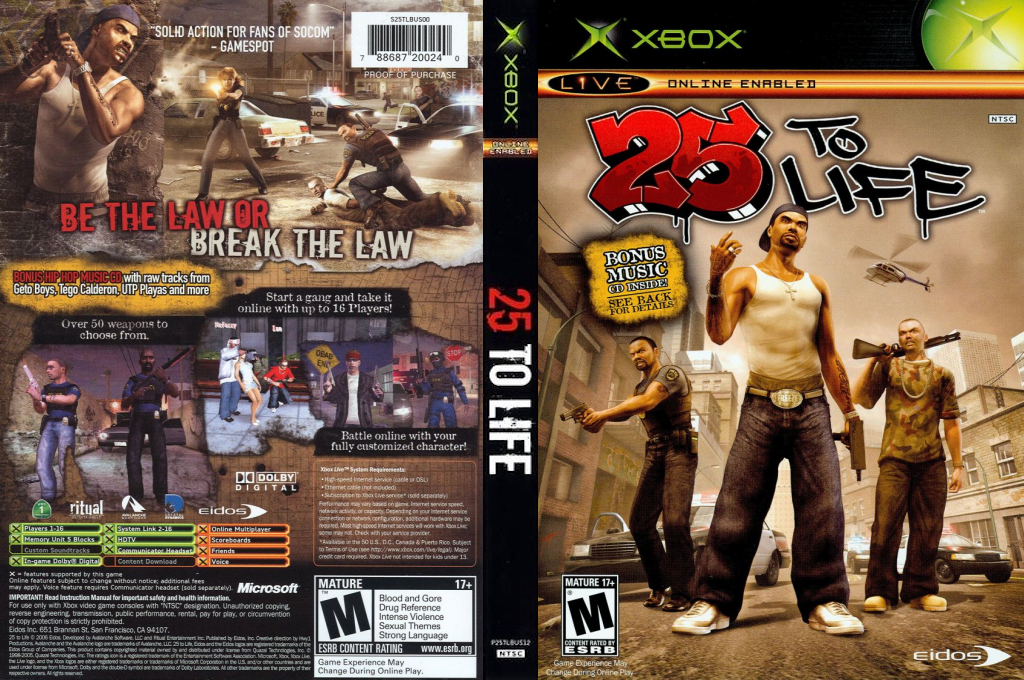 25 to Life — box-texture (US)