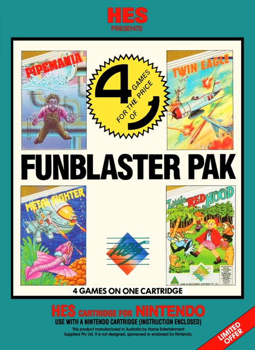 Funblaster Pak box art
