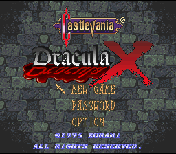 Castlevania : Dracula X — sstitle (WOR)
