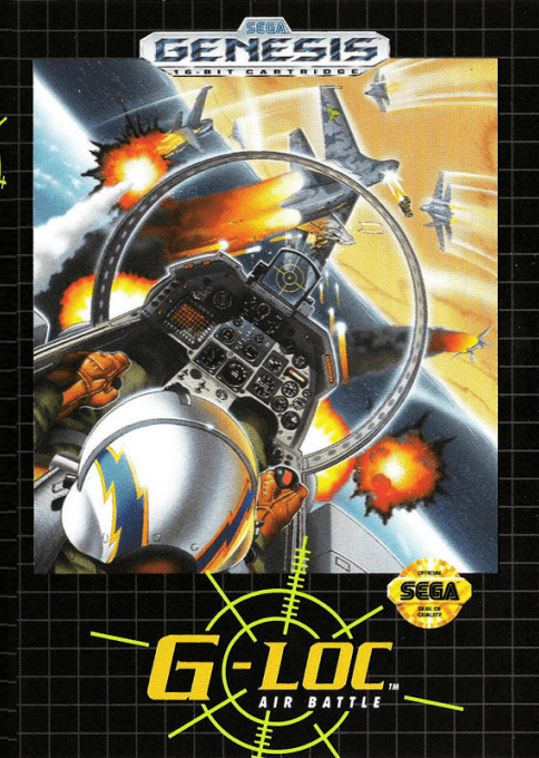 G-LOC Air Battle box art