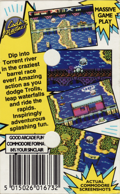 Dizzy - Down the Rapids — box-2D-back (EU)