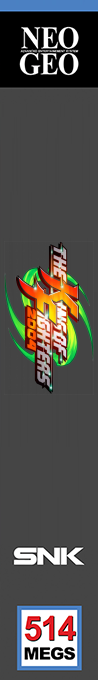 The King of Fighters 2004 — box-2D-side (WOR)