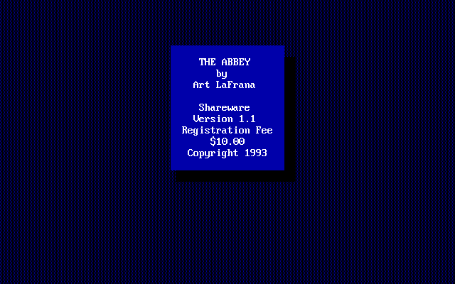 The Abbey box art
