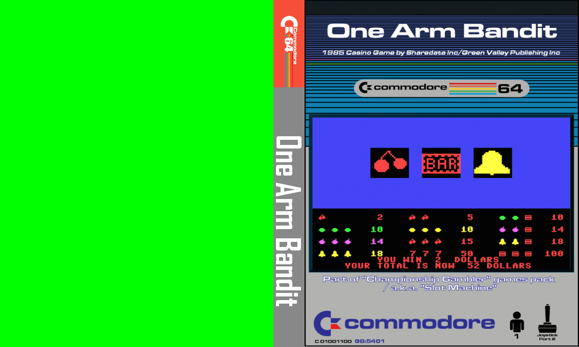 One Arm Bandit — box-texture (CUS)