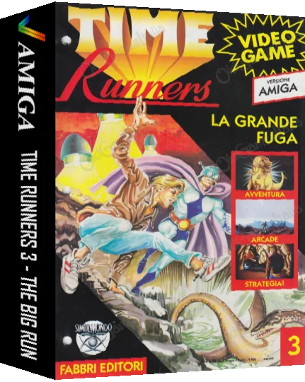 Time Runners 3 - The Big Run — box-3D (IT)