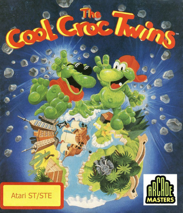 Cool Croc Twins, The box art