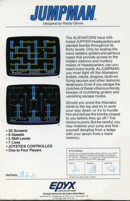 Jumpman — box-2D-back (US)