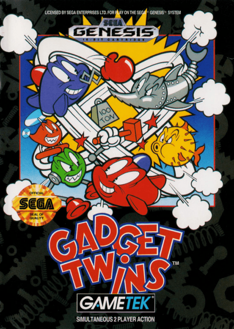 Gadget Twins, The box art