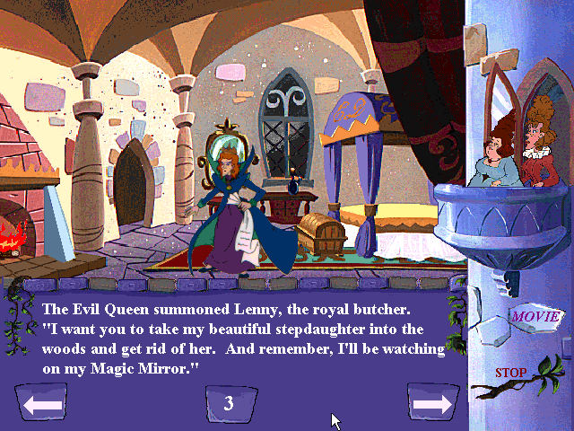 Snow White and the Magic Mirror Interactive Storybook — ss (WOR)