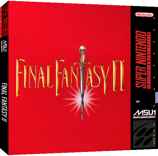 Final Fantasy II — box-3D (WOR)