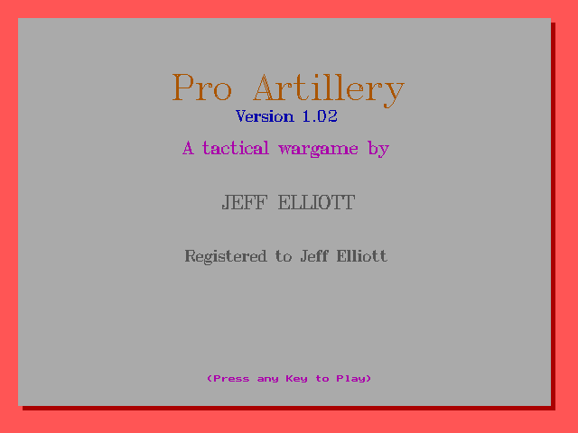 Pro Artillery — sstitle (WOR)