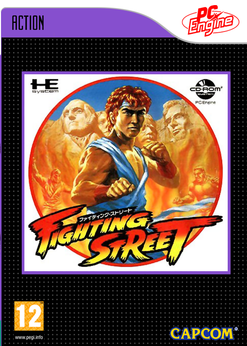 Fighting Street — box-2D (EU)