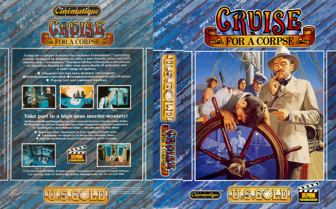 Croisière Pour Un Cadavre — box-texture (EU)