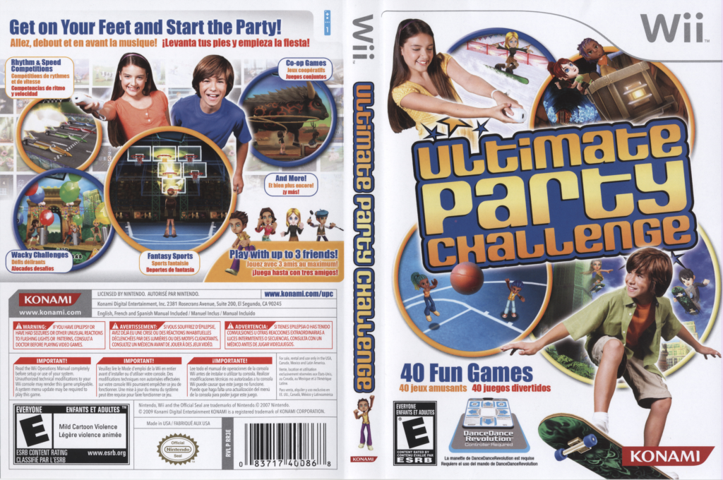 Ultimate Party Challenge — box-texture (US)