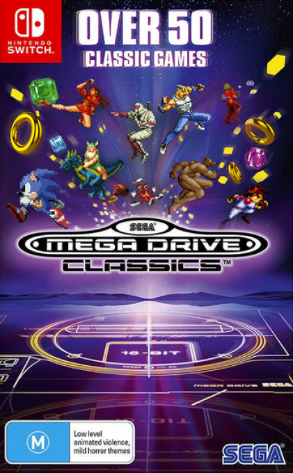 Sega Genesis/Mega Drive Classics — box-2D (AU)