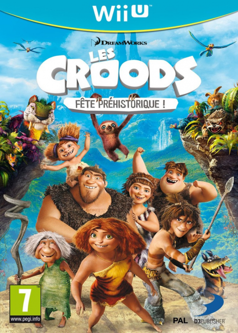DreamWorks The Croods - Prehistoric Party! — box-2D (FR)