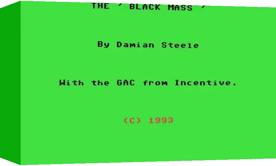 The Black Mass — box-3D (WOR)
