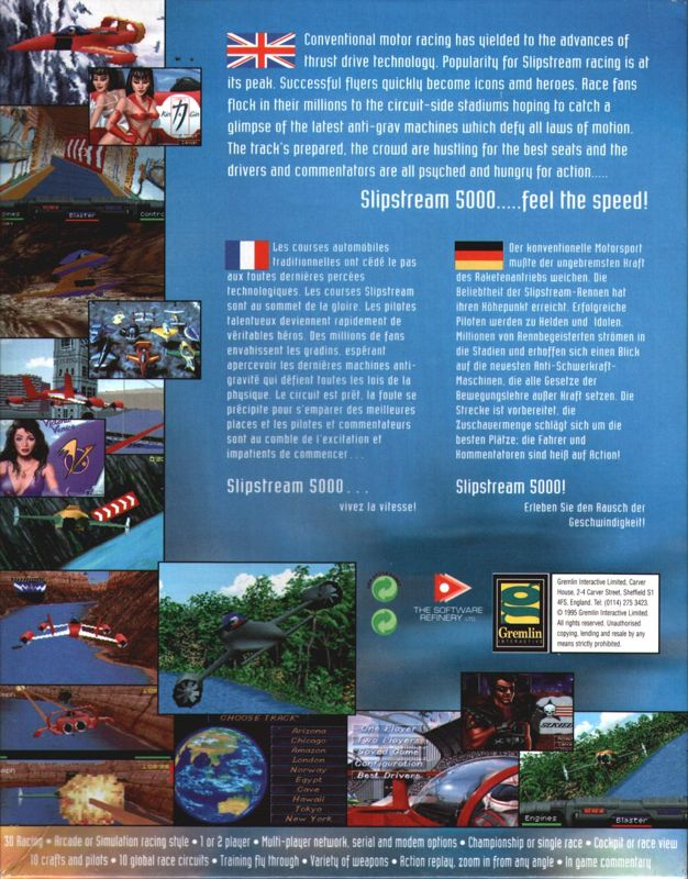 Slipstream 5000 — box-2D-back (EU)