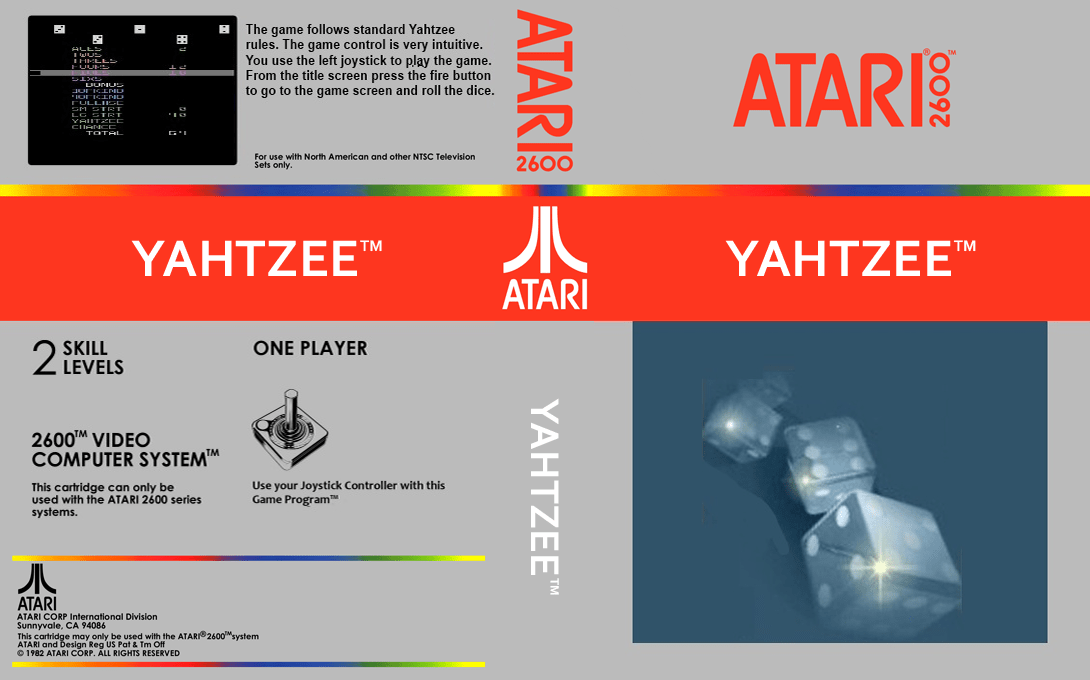 Yahtzee — box-texture (US)