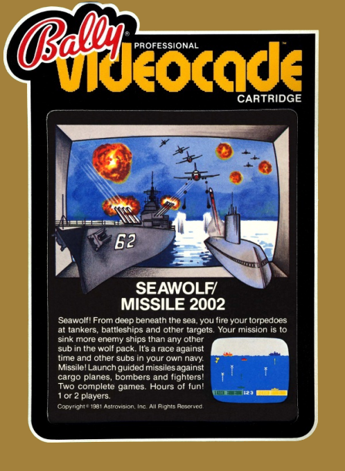 Seawolf + Missile box art