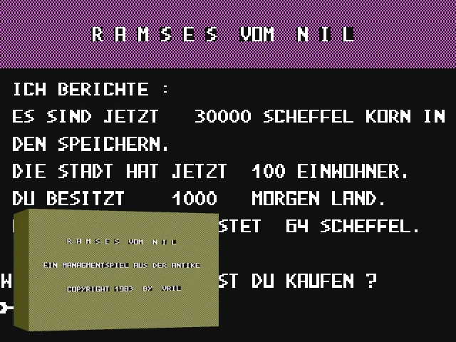Ramses vom Nil — mixrbv2 (WOR)