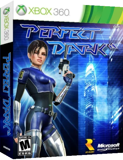 Perfect Dark — box-3D (US)