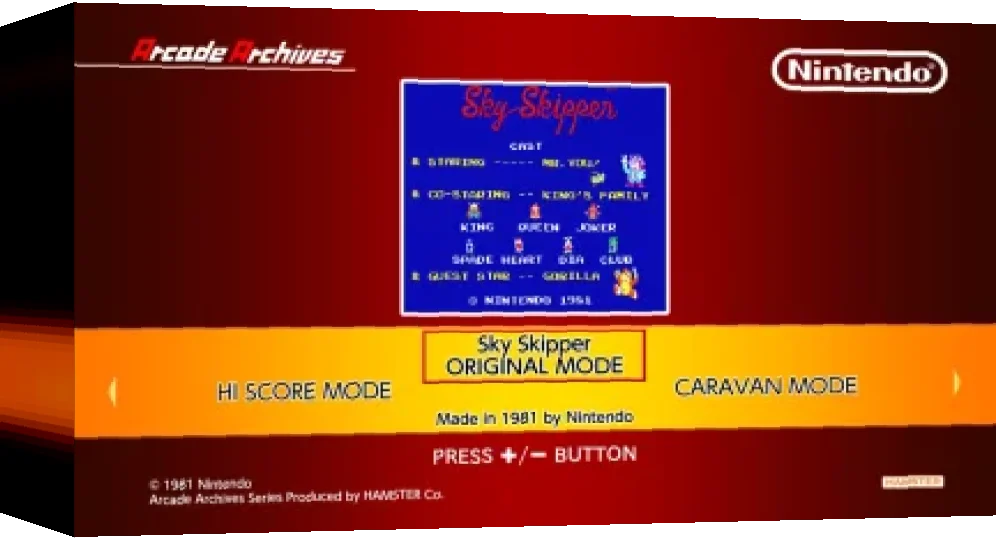 Arcade Archives Sky Skipper — box-3D (WOR)