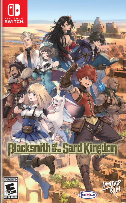 Blacksmith of the Sand Kingdom box art