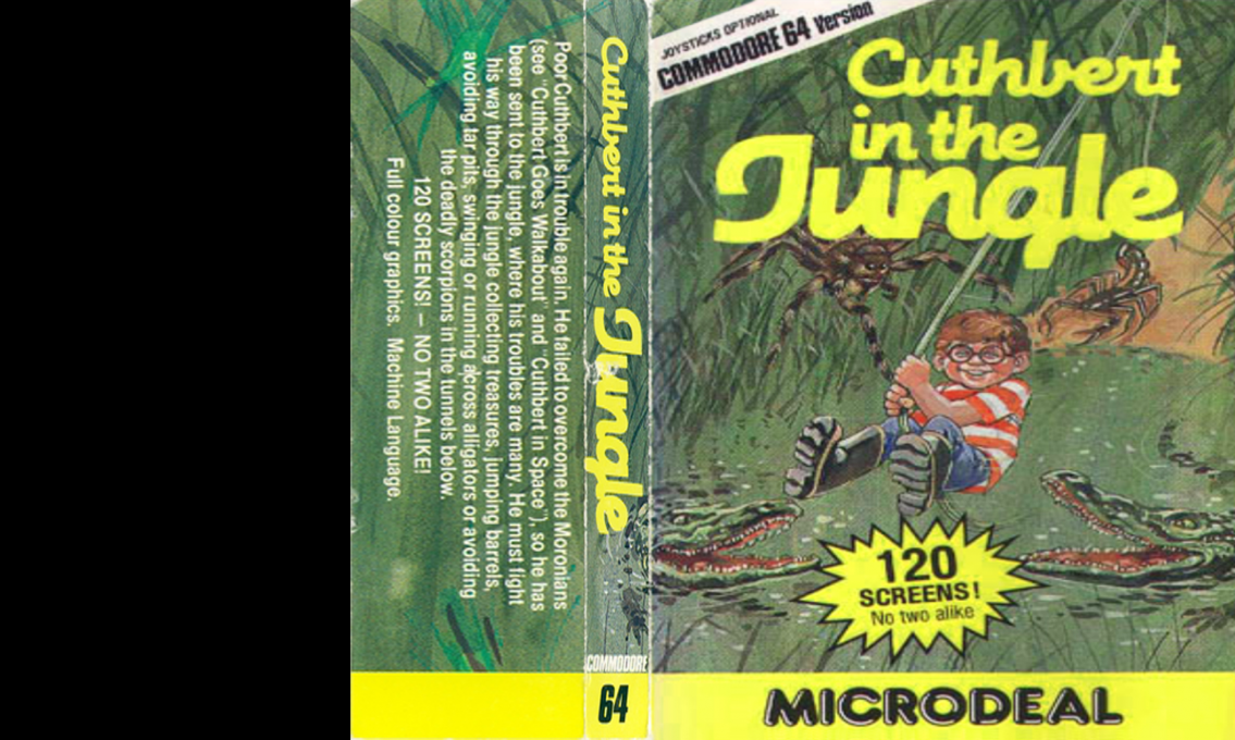 Cuthbert in the Jungle — box-texture (EU)