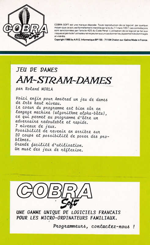Amstra-Dames — box-2D-back (FR)