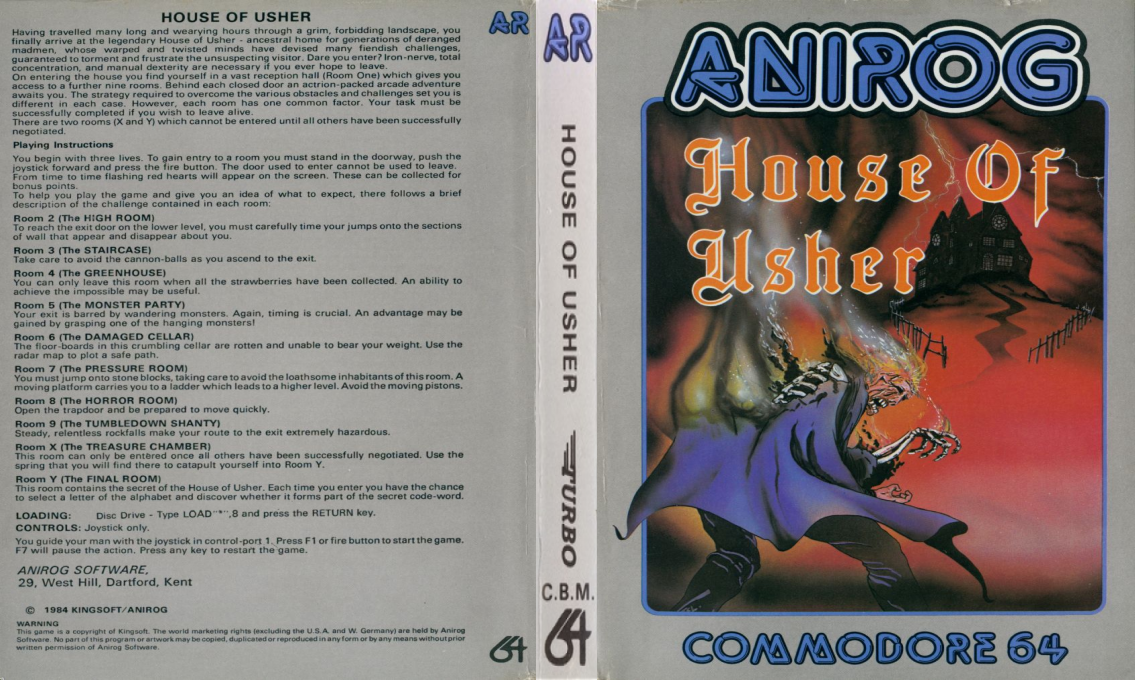 House Of Usher — box-texture (EU)