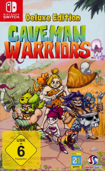 Caveman Warriors — box-2D (DE)
